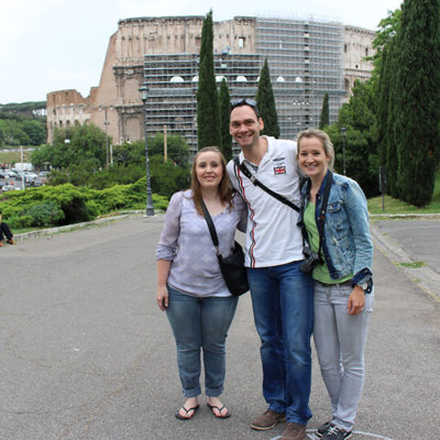 Inside the Colosseum - Before