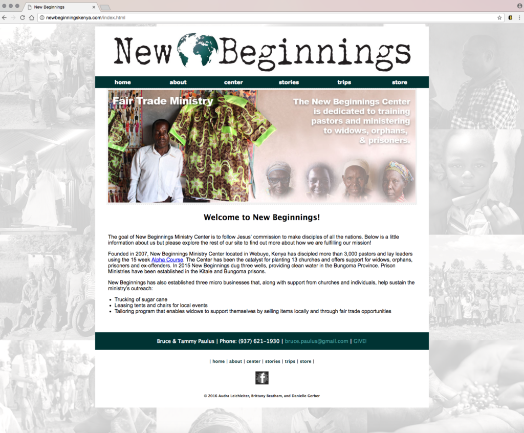 New Beginnings Kenya Orphans Kenya Widows